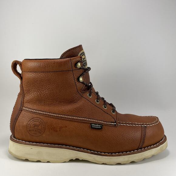 Red Wing 838 Irish Setter 7" Mens Boots 13 B Wingshooter Ultra Dry Waterproof - Picture 1 of 11